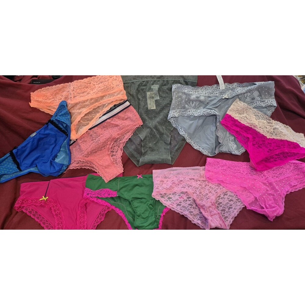 NWOT 10 Pair Of Arie Size Medium Panties 1 NWT Lace Bikini Underwear Panty New